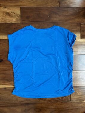 Women’s Relaxed Scoop Neck Top - Blue